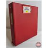Image 14 : BINDER LOT - BULK BUY : Canada Loonie Dollars (100 Coins) (Red Binder) (Variety Intermittent : 1990'