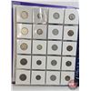 Image 12 : BINDER LOT - BULK BUY : Canada Coins : One Cent; Five Cent; Ten Cent; Twenty Five Cent (222 Coins) (