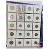 Image 14 : BINDER LOT - BULK BUY : Canada Coins : One Cent; Five Cent; Ten Cent; Twenty Five Cent (222 Coins) (