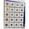 Image 20 : BINDER LOT - BULK BUY : Canada Coins : One Cent; Five Cent; Ten Cent; Twenty Five Cent (222 Coins) (