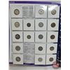 Image 4 : BINDER LOT - BULK BUY : Canada Coins : One Cent; Five Cent; Ten Cent; Twenty Five Cent (222 Coins) (