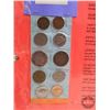 Image 10 : BINDER LOT - BULK BUY : Canada Coins : One Cent; Five Cent; Fifty Cent (110 Coins) (Blue Binder) (Va