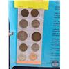 Image 13 : BINDER LOT - BULK BUY : Canada Coins : One Cent; Five Cent; Fifty Cent (110 Coins) (Blue Binder) (Va