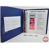 Image 1 : BINDER LOT - BULK BUY : Canada Coins : One Cent; Five Cent; Fifty Cent (110 Coins) (Blue Binder) (Va