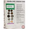 Image 4 : BINDER LOT - BULK BUY : Canada Coins : One Cent; Five Cent; Fifty Cent (110 Coins) (Blue Binder) (Va