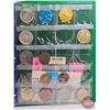 Image 7 : BINDER LOT - BULK BUY : TOKENS - VARIETY (49) (Green Binder) (See Handwritten List in Photos)