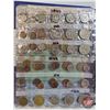 Image 12 : BINDER LOT - BULK BUY : FOREIGN COIN - VARIETY (300+) (Blue Binder) (See Handwritten List in Photos)