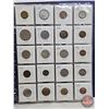 Image 13 : BINDER LOT - BULK BUY : FOREIGN COIN - VARIETY (300+) (Blue Binder) (See Handwritten List in Photos)
