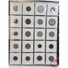 Image 14 : BINDER LOT - BULK BUY : FOREIGN COIN - VARIETY (300+) (Blue Binder) (See Handwritten List in Photos)