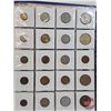 Image 16 : BINDER LOT - BULK BUY : FOREIGN COIN - VARIETY (300+) (Blue Binder) (See Handwritten List in Photos)
