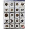 Image 17 : BINDER LOT - BULK BUY : FOREIGN COIN - VARIETY (300+) (Blue Binder) (See Handwritten List in Photos)