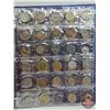 Image 21 : BINDER LOT - BULK BUY : FOREIGN COIN - VARIETY (300+) (Blue Binder) (See Handwritten List in Photos)