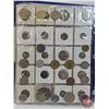 Image 22 : BINDER LOT - BULK BUY : FOREIGN COIN - VARIETY (300+) (Blue Binder) (See Handwritten List in Photos)