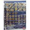 Image 25 : BINDER LOT - BULK BUY : FOREIGN COIN - VARIETY (300+) (Blue Binder) (See Handwritten List in Photos)