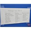 Image 2 : BINDER LOT - BULK BUY : FOREIGN COIN - VARIETY (200+) (Blue Binder) (See Handwritten List in Photos)