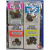 Image 4 : BINDER LOT - BULK BUY : FOREIGN COIN - VARIETY (200+) (Blue Binder) (See Handwritten List in Photos)