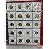 Image 11 : BINDER LOT - BULK BUY : FOREIGN COIN - VARIETY (180) (Red Binder) (See Handwritten List in Photos)