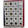 Image 13 : BINDER LOT - BULK BUY : FOREIGN COIN - VARIETY (180) (Red Binder) (See Handwritten List in Photos)
