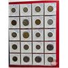Image 15 : BINDER LOT - BULK BUY : FOREIGN COIN - VARIETY (180) (Red Binder) (See Handwritten List in Photos)