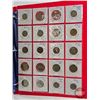 Image 19 : BINDER LOT - BULK BUY : FOREIGN COIN - VARIETY (180) (Red Binder) (See Handwritten List in Photos)