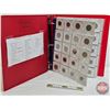 Image 1 : BINDER LOT - BULK BUY : FOREIGN COIN - VARIETY (180) (Red Binder) (See Handwritten List in Photos)