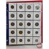 Image 3 : BINDER LOT - BULK BUY : FOREIGN COIN - VARIETY (180) (Red Binder) (See Handwritten List in Photos)