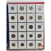 Image 7 : BINDER LOT - BULK BUY : FOREIGN COIN - VARIETY (180) (Red Binder) (See Handwritten List in Photos)