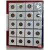 Image 8 : BINDER LOT - BULK BUY : FOREIGN COIN - VARIETY (180) (Red Binder) (See Handwritten List in Photos)