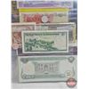 Image 16 : BINDER LOT - BULK BUY : FOREIGN BILLS/NOTES - VARIETY (90+) (Blue Binder) (See Handwritten List in P