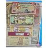 Image 21 : BINDER LOT - BULK BUY : FOREIGN BILLS/NOTES - VARIETY (90+) (Blue Binder) (See Handwritten List in P