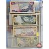 Image 22 : BINDER LOT - BULK BUY : FOREIGN BILLS/NOTES - VARIETY (90+) (Blue Binder) (See Handwritten List in P