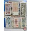 Image 24 : BINDER LOT - BULK BUY : FOREIGN BILLS/NOTES - VARIETY (90+) (Blue Binder) (See Handwritten List in P