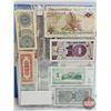 Image 36 : BINDER LOT - BULK BUY : FOREIGN BILLS/NOTES - VARIETY (90+) (Blue Binder) (See Handwritten List in P