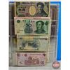Image 5 : BINDER LOT - BULK BUY : FOREIGN BILLS/NOTES - VARIETY (90+) (Blue Binder) (See Handwritten List in P