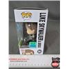 Image 4 : Autographed Funko POP Vinyl Figure : Star Wars - Luke Skywalker & Grogu (Box Measures : 6-1/2"H x 4-