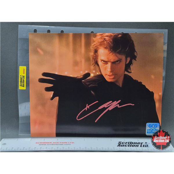 Autographed 8x10 Photo : Star Wars - Hayden Christensen (Certified : GGC)