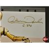 Image 2 : Autographed 8x10 Photo : Star Wars - Anthony Daniels C3PO (Certified : GGC)