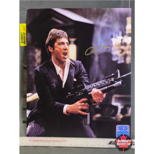 Autographed 8x10 Photo : Scarface - Al Pacino (Certified : GCG)