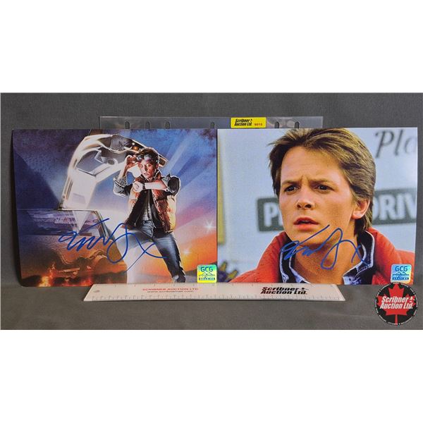 Autographed 8x10 Photos : Back to the Future - Michael J. Fox (Certified : GCG)