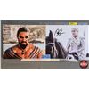 Image 1 : Autographed 8x10 Photos (2) : Game of Thrones - Emilia Clarke & Jason Momoa)
