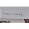 Image 7 : Autographed 8x10 Photos (2) : Game of Thrones - Emilia Clarke & Jason Momoa)