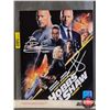 Image 1 : Autographed 8x10 Photo : Fast & Furious Hobbs & Shaw - Jason Statham & The Rock (Certified : GCG)