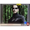 Image 1 : Autographed 8x10 Photo : The Matrix - Keanu Reeves (Certified : GCG)