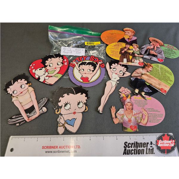 Vintage Magnets (10) : Betty Boop & I Love Lucy