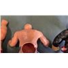 Image 8 : Vintage Wrestling Figures (11) : Includes - Macho Man Randy Savage - Ricky Steamboat - The Iron Shei