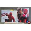 Image 1 : Autographed 8x10 Photos (2) : Spiderman - Tom Holland & Zendaya (Certified : GCG)