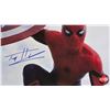 Image 2 : Autographed 8x10 Photos (2) : Spiderman - Tom Holland & Zendaya (Certified : GCG)