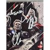 Image 3 : Autographed 8x10 Photo : The Avengers Johansson - Scarlett Johansson - Mark Ruffalo - Chris Evans - 