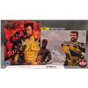Image 1 : Autographed 8x10 Photos (2) : Deadpool & Wolverine - Ryan Reynolds & Hugh Jackman (Certified : GCG)