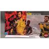 Image 2 : Autographed 8x10 Photos (2) : Deadpool & Wolverine - Ryan Reynolds & Hugh Jackman (Certified : GCG)
